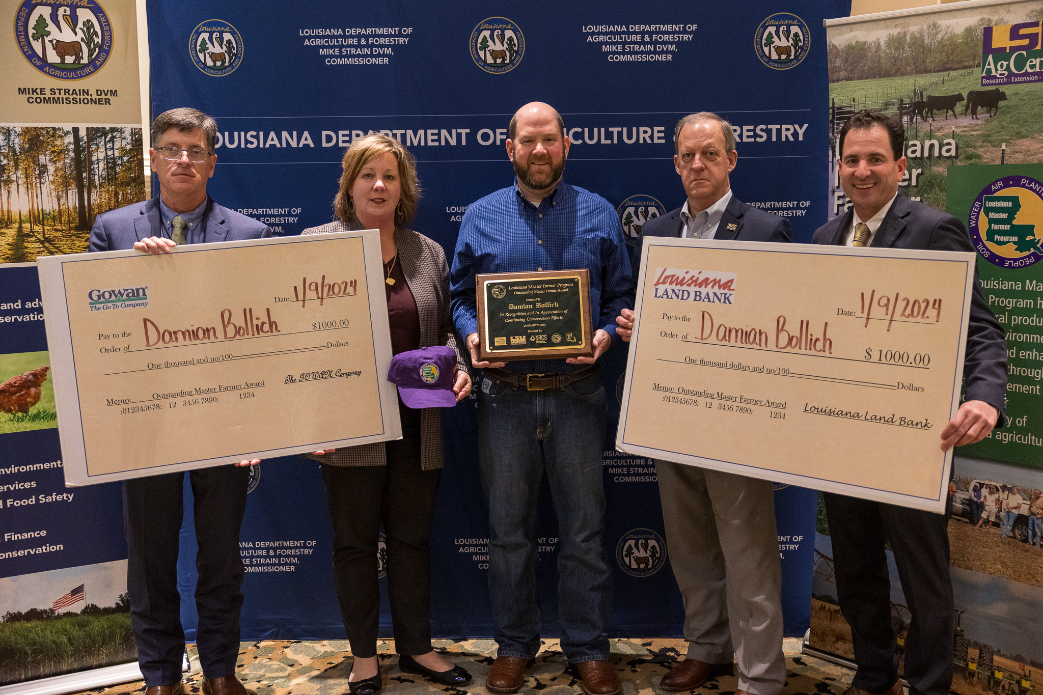 Louisiana Master Farmers take center stage at awards luncheon 